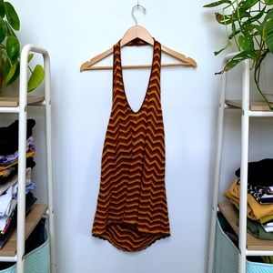 Vintage Crochet Halter Top